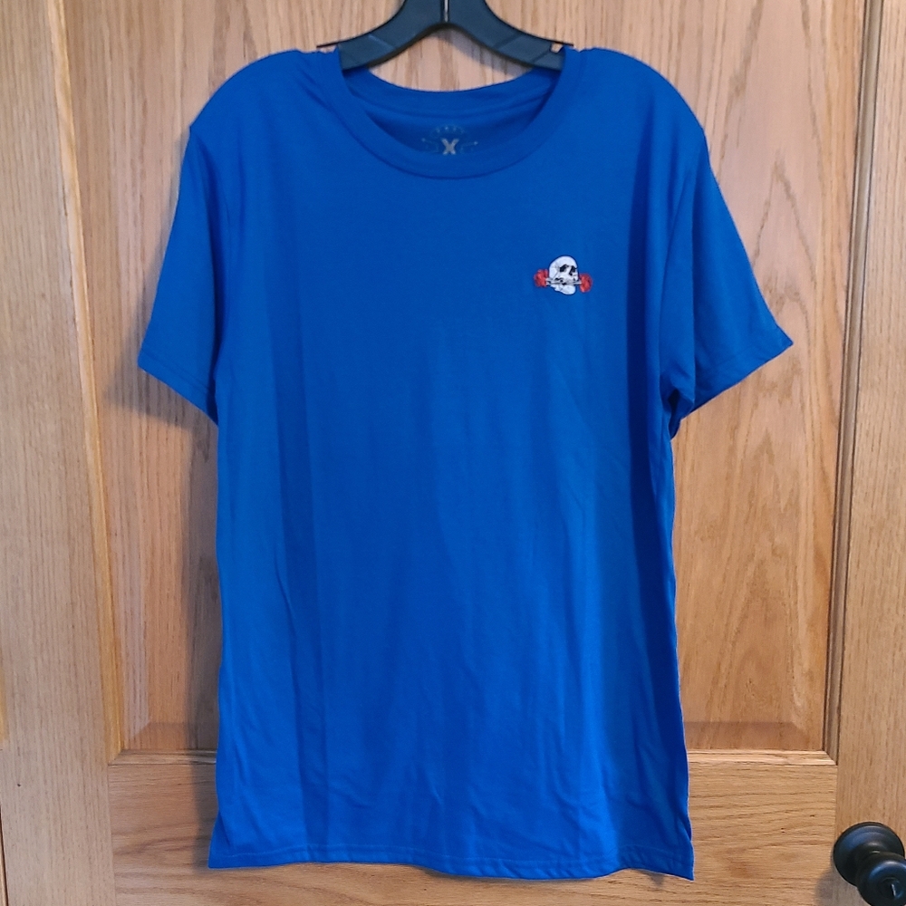 Rue21 East West Men's Blue w/ Scull T-Shirt NWT